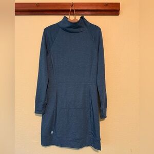 Title Nine French Terry Guthrie Dress small sweatshirt dress